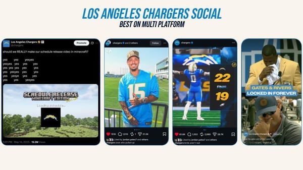 Los Angeles Chargers Social