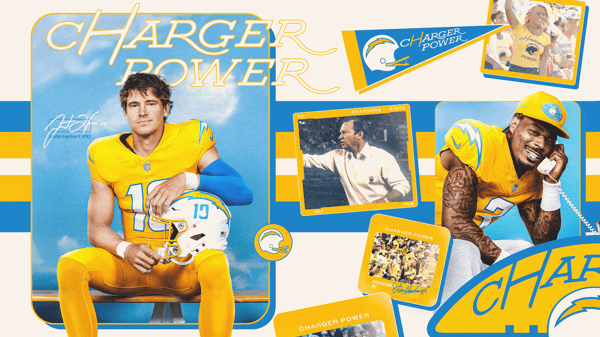 Los Angeles Chargers 2025 Alternate Uniform Launch