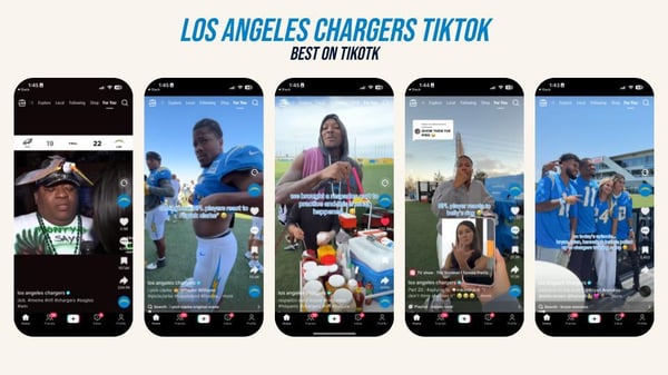 Los Angeles Chargers TikTok