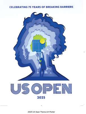 How Theme Art Told the Story of Althea Gibson and the 75th Anniversary of her Breaking Barriers at the 2025 US Open