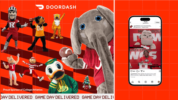 DoorDash College Football Campaign