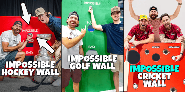 Dude Perfect: Impossible Wall Series