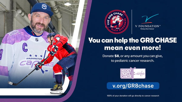 Alex Ovechkin - Gr8 Chase For Victory Over Cancer