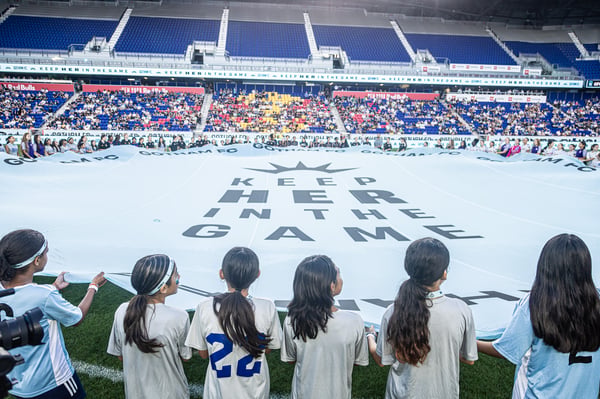 Gotham FC’s Keep Her in the Game, presented by Dove, in partnership with the Laurie M. Tisch Illumination Fund