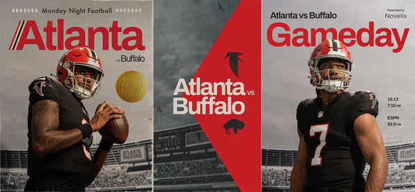 2025 Atlanta Falcons Throwback Design