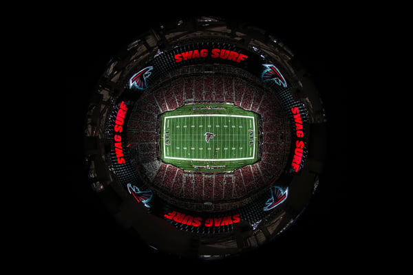 Atlanta Falcons Bird's Eye View