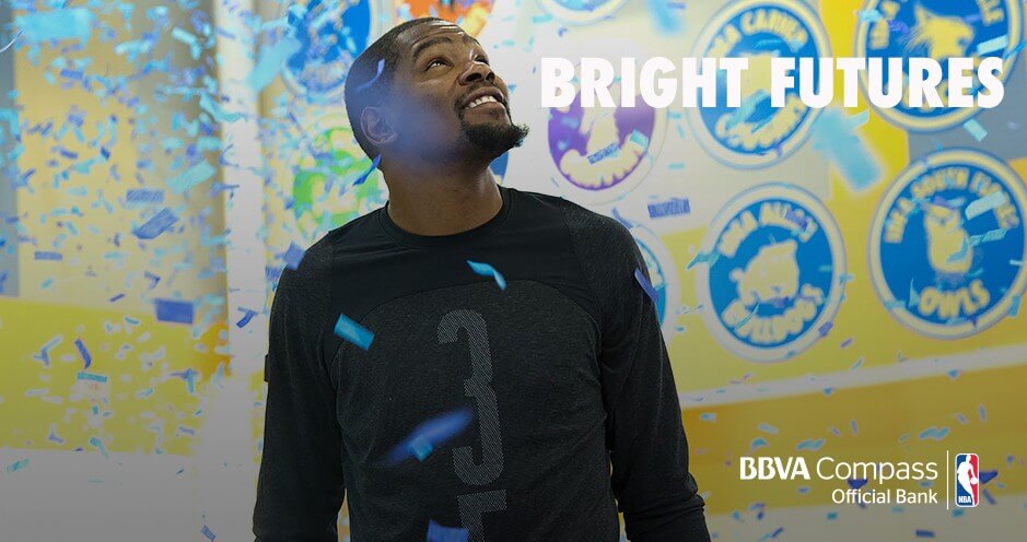 Kevin Durant in BBVA advertisement