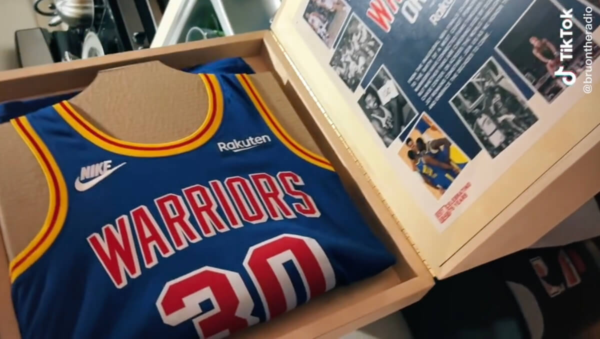 Warriors reveal 75th Anniversary shirt for fans in home opener