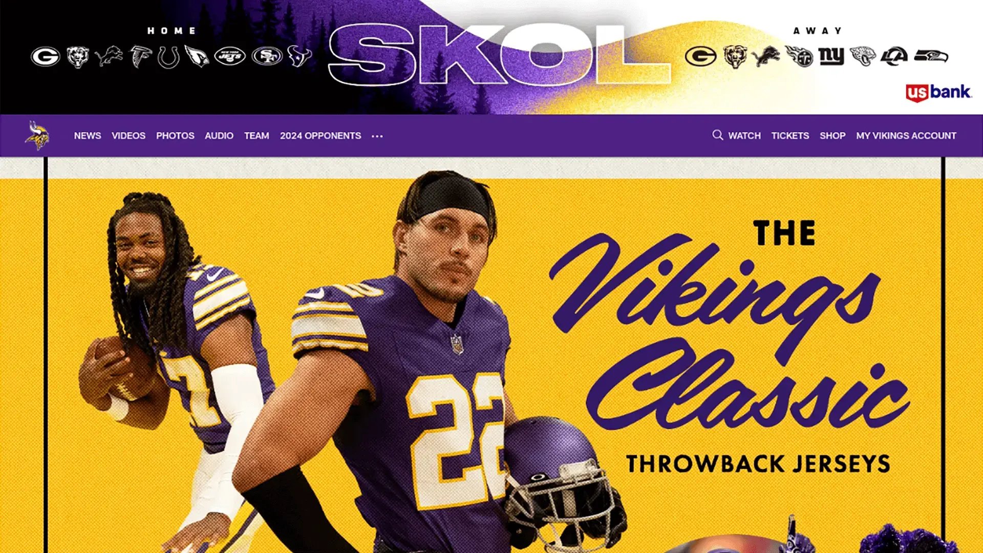 Minnesota Vikings Classic 6th Hashtag Sports Awards