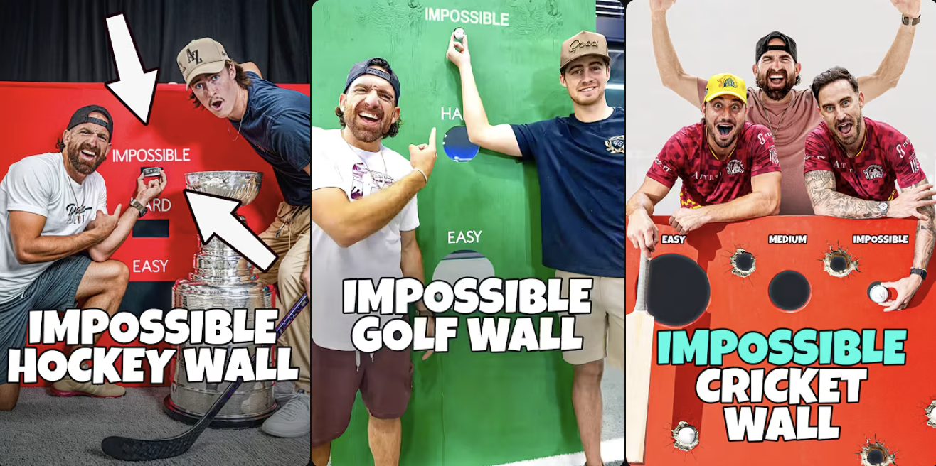 Dude Perfect: Impossible Wall Series