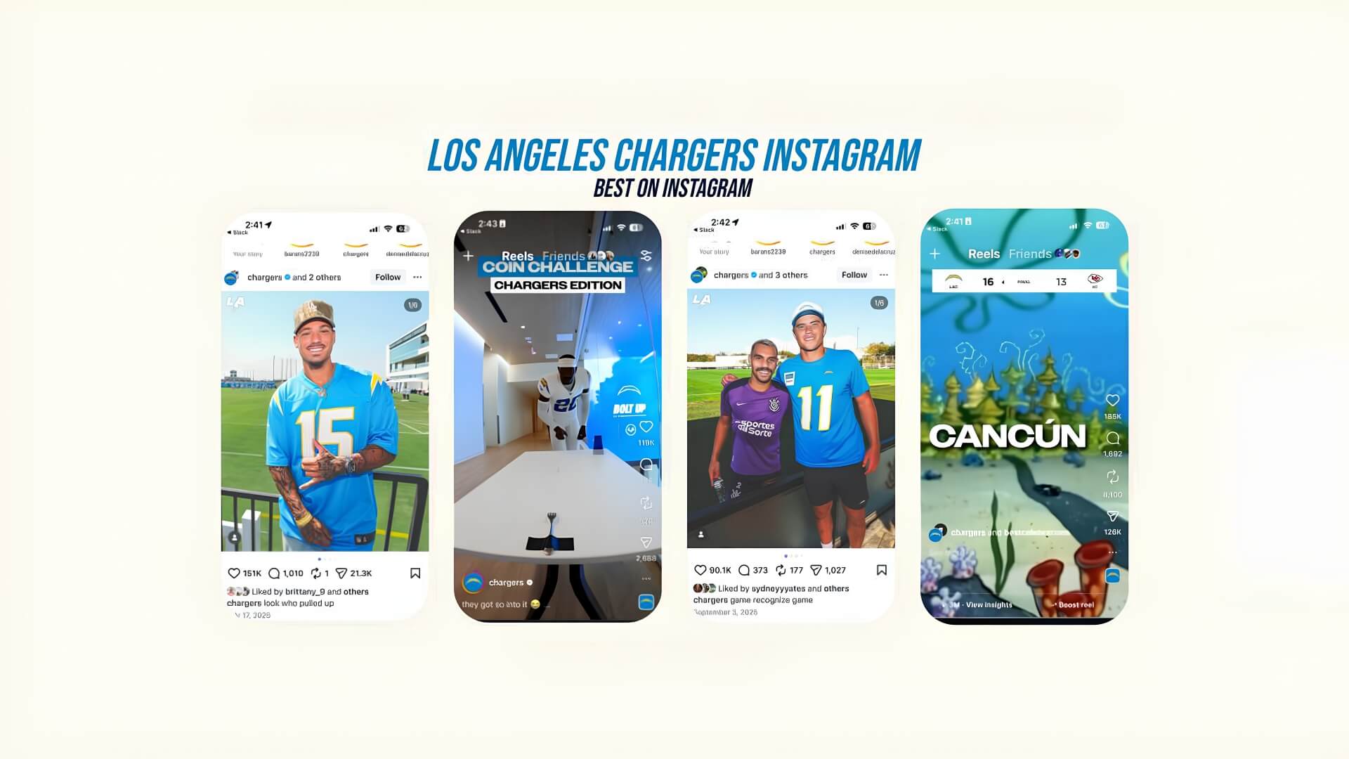 Los Angeles Chargers Instagram