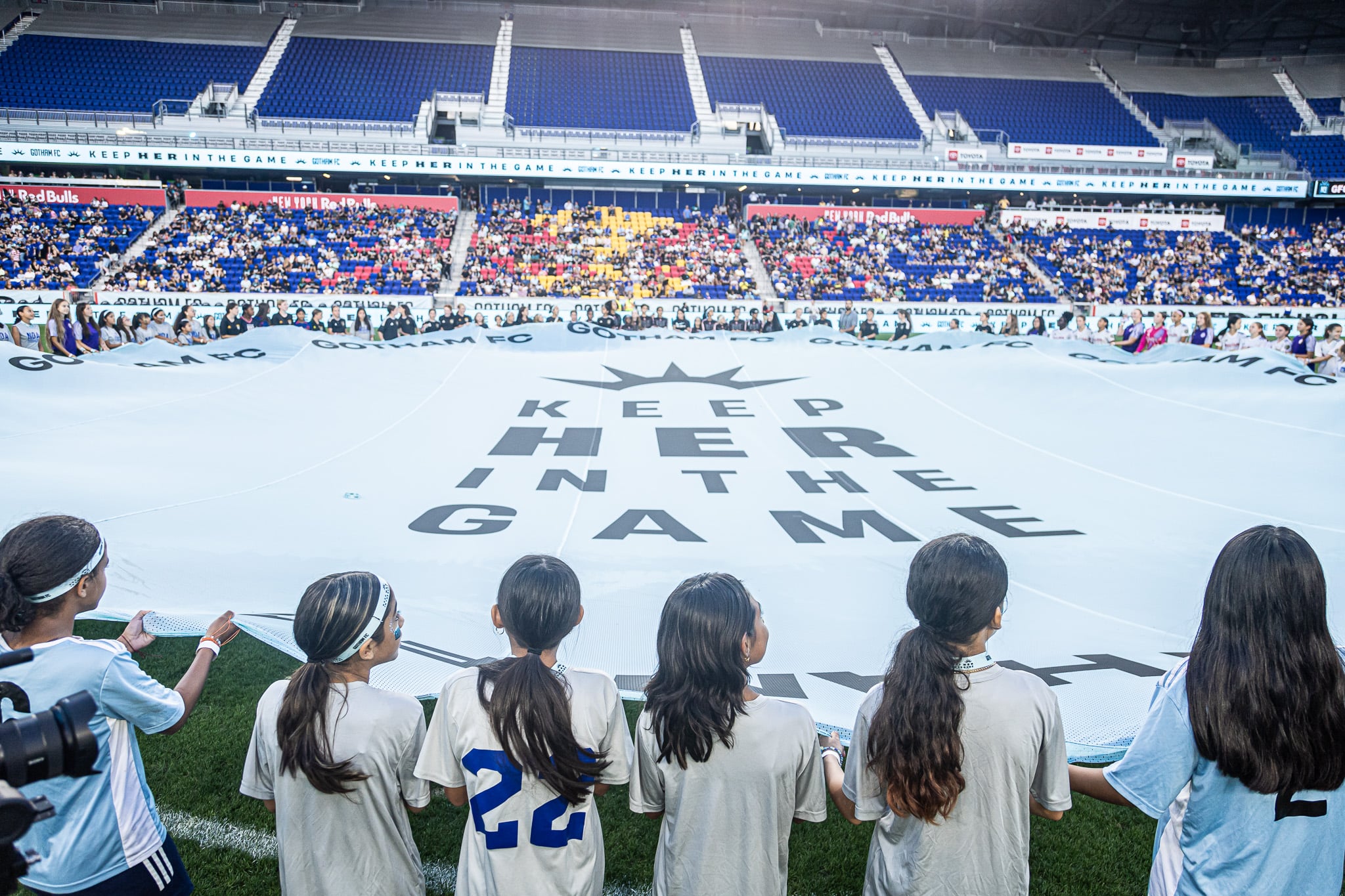 Gotham FC’s Keep Her in the Game, presented by Dove, in partnership with the Laurie M. Tisch Illumination Fund