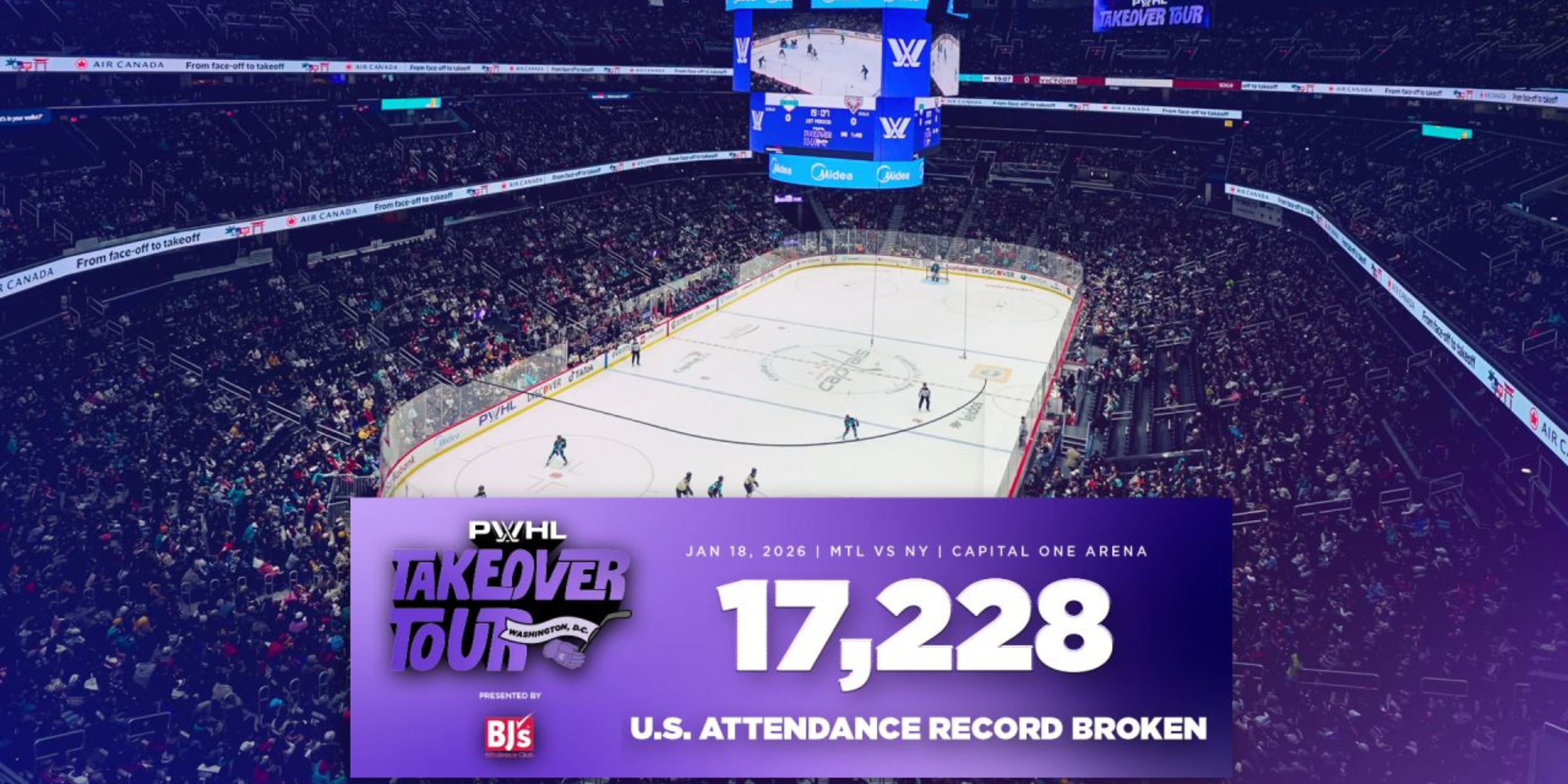 Washington Capitals & PWHL Takeover Tour D.C.