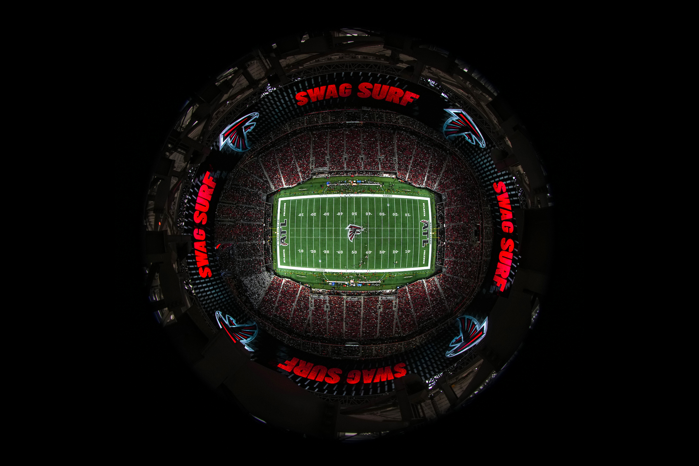 Atlanta Falcons Bird's Eye View