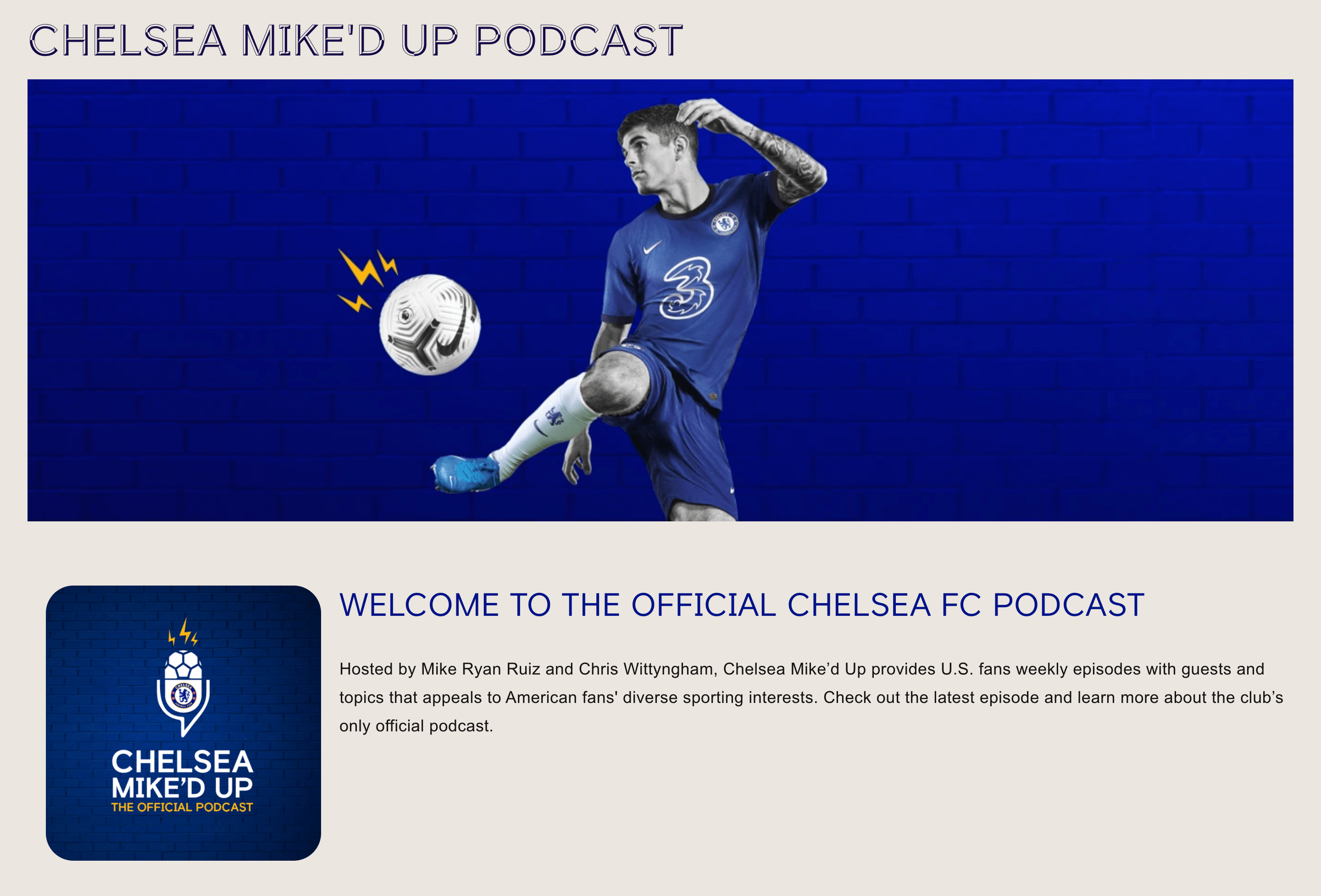 Chelsea Miked Up Podcast