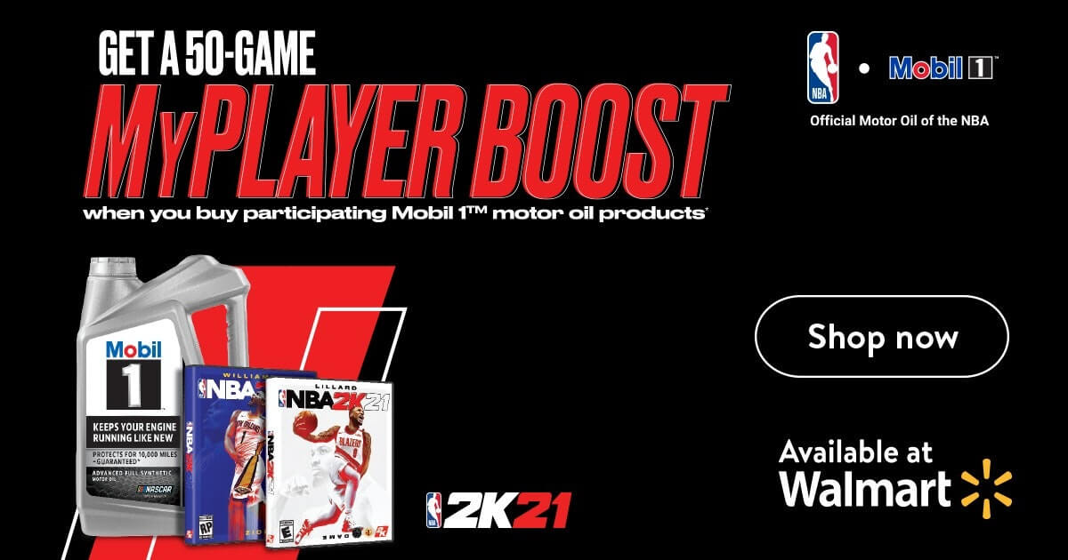 Mobil 1 / NBA 2K21 Partnership