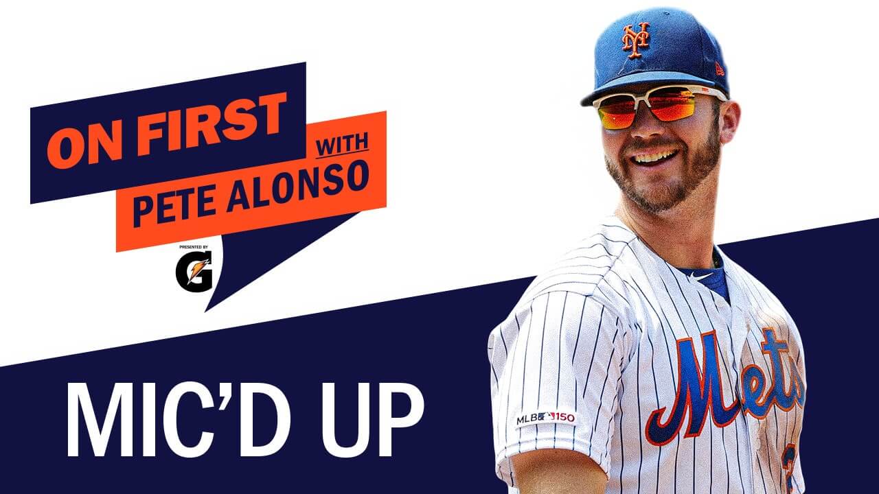 On First with Pete Alonso