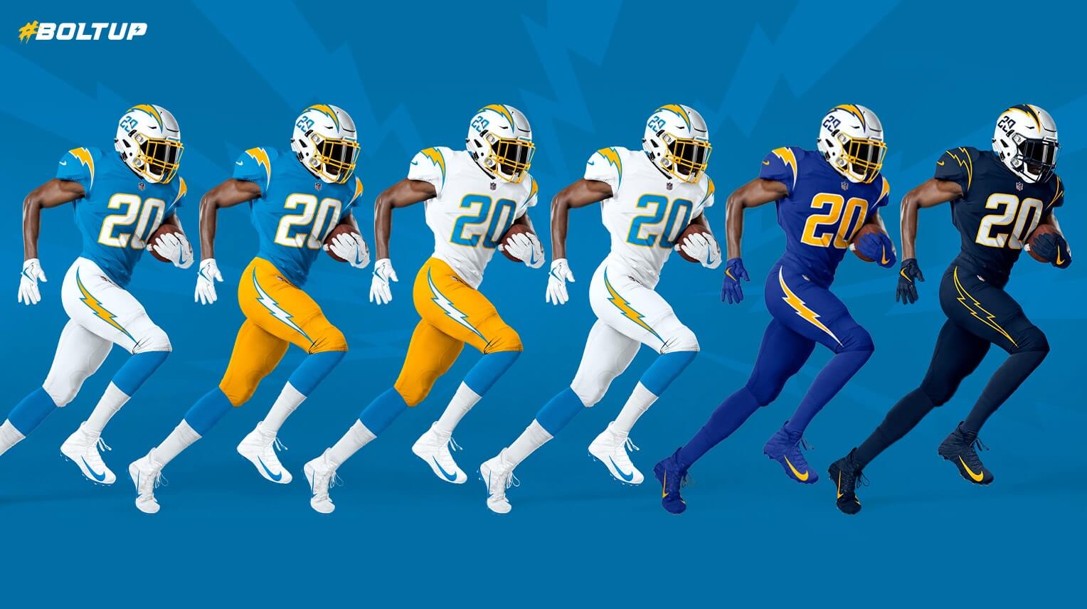 The Best Got Better- Chargers Uniform Launch